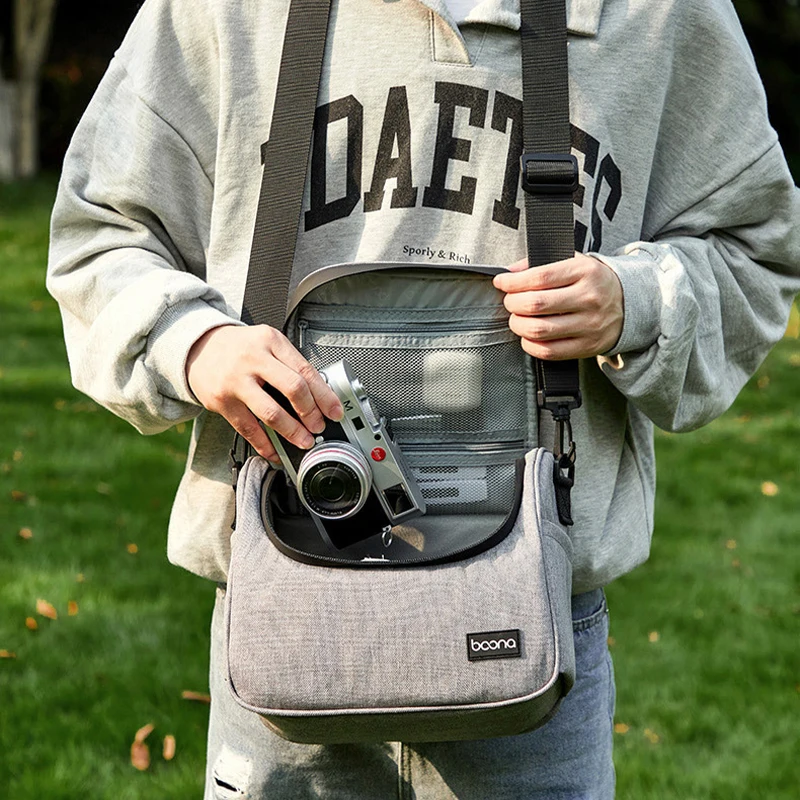 Bolsos de hombro para SLR Digital, bolsa impermeable para cámara, bolsa de fotografía para lentes para Canon, Nikon, Sony, Micro funda para cámara individual