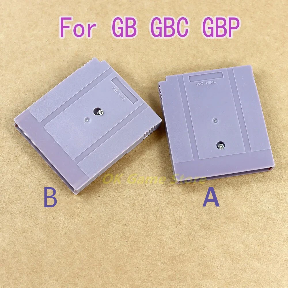 10 Uds carcasa de cartucho de tarjeta de juego para gameboy color GB GBC carcasa de tarjeta para GB GBC GBP GBA SP con tornillo