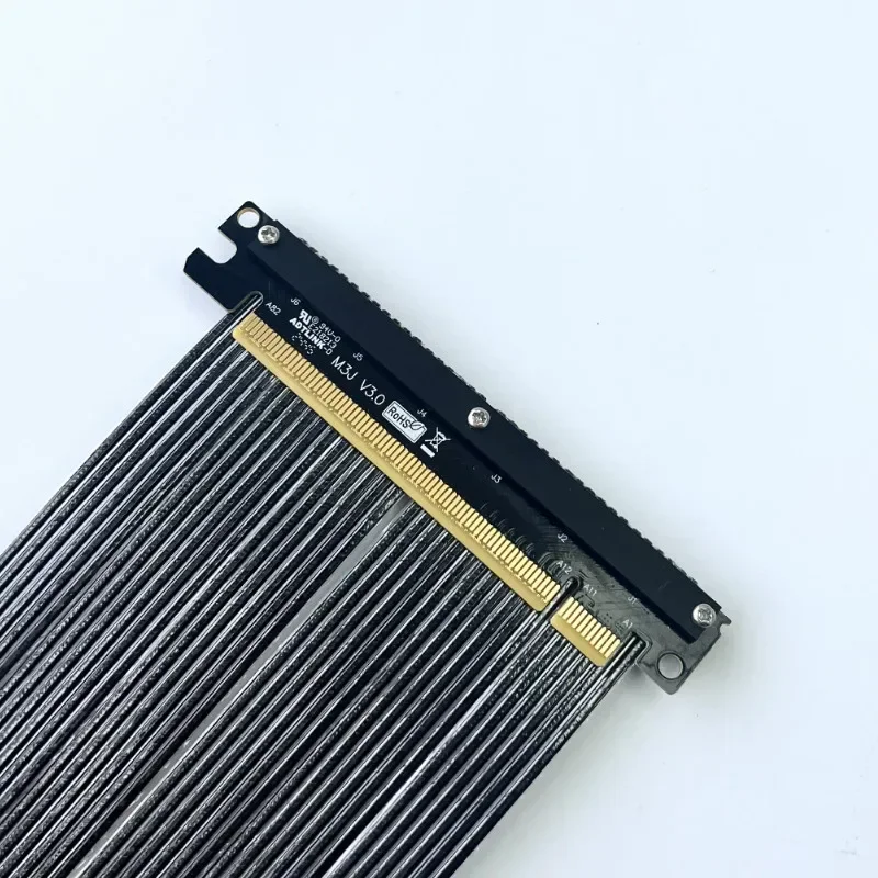 ADT-Link 2025 nuevo PCIe 4,0x16 Cable elevador doble tarjeta de vídeo gráfica inversa RTX 4090 RX7900xt adaptador de extensión GPU para ITX A4 - imagen 4