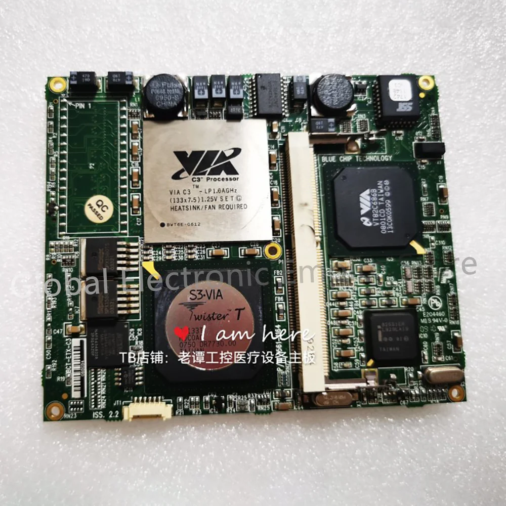 Placa base de equipos médicos de control industrial BCT-ETX-C3