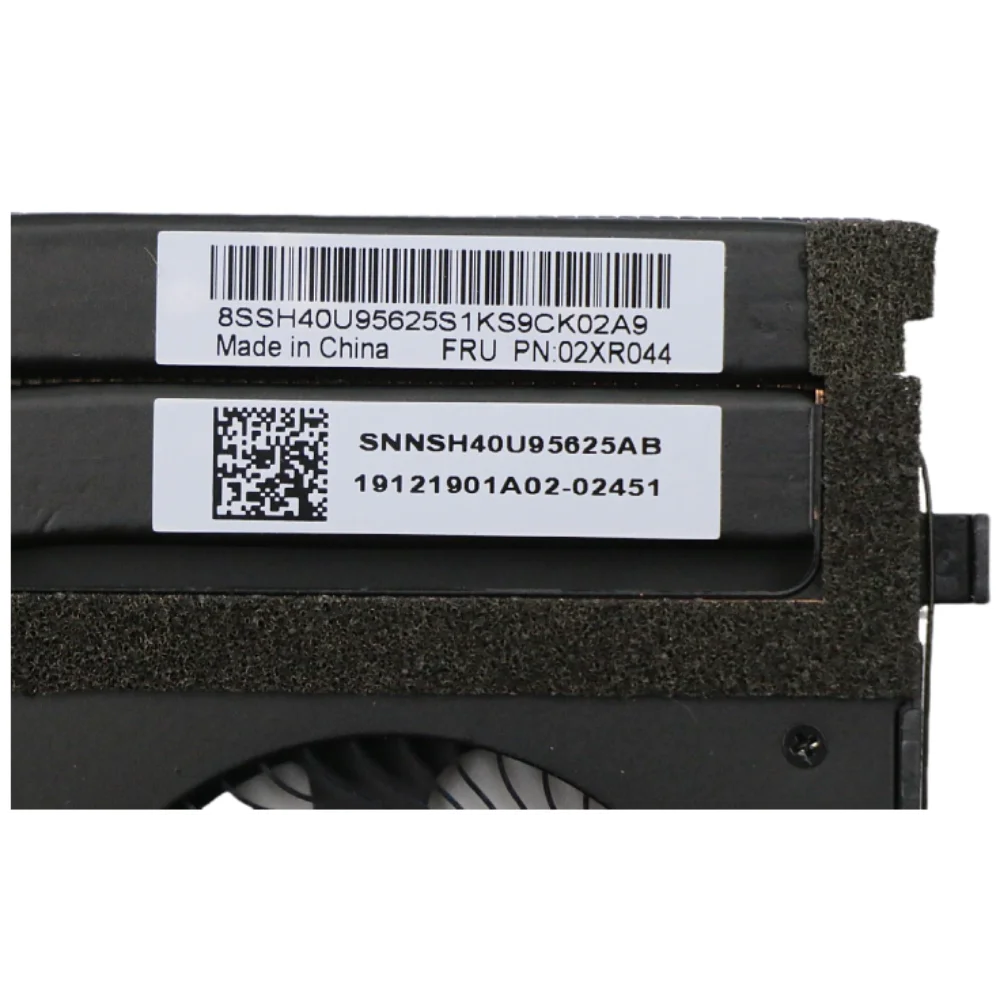 Disipador de calor del ventilador de refrigeración de la tarjeta gráfica de la CPU del ordenador portátil para Lenovo Thinkpad P1 X1 Extreme Gen2 G2 02XR044 - imagen 3