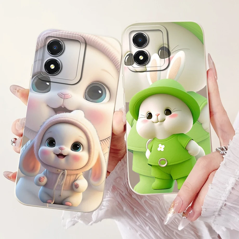 Para Honor X5 Plus funda HonorX5 VNA-LX2 nueva funda pintada de caramelo de lujo funda de teléfono suave de TPU para Honor X5 Plus X5Plus Fundas parachoques - imagen 2