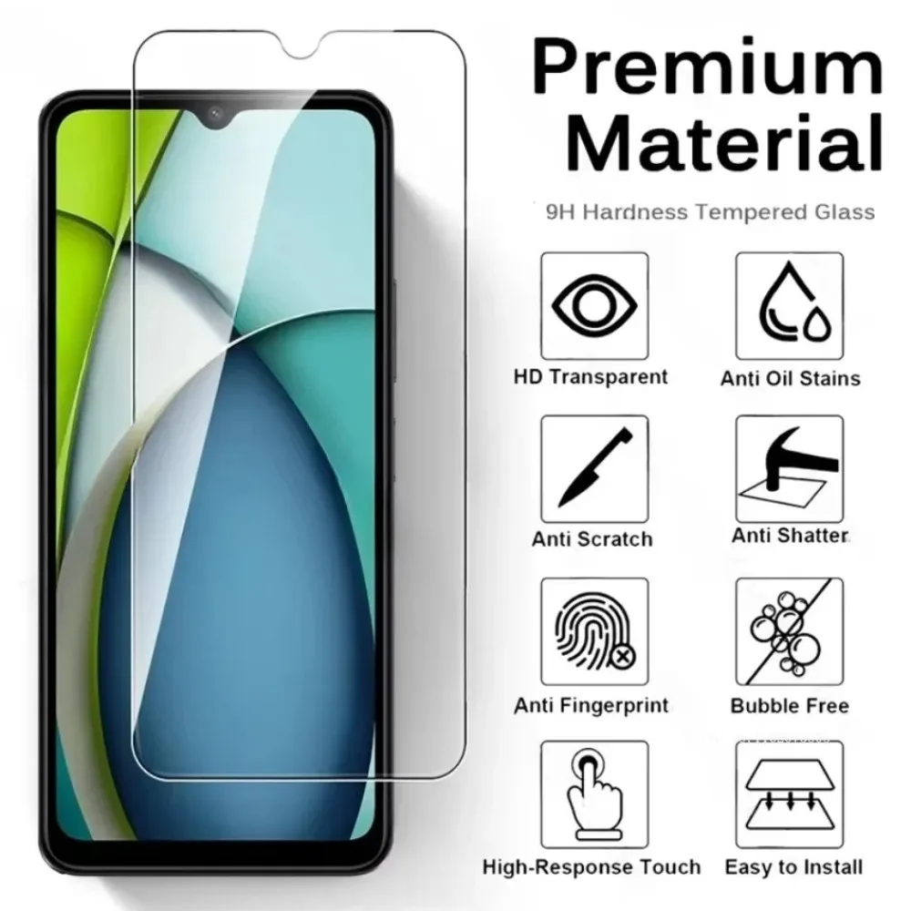 Protector de pantalla de lente de cámara 4 en 1 para Xiaomi Redmi A3x A3 4G, cristal protector Redmy Readmi RedmA3x para RedmiA3 4G, vidrio templado - imagen 2