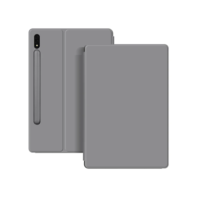 AJIUYU-funda magnética para tableta Samsung Galaxy Tab S8 + S7 FE Plus, cubierta inteligente con ranura para portalápices integrada, 12,4 pulgadas, S8 11 - imagen 2