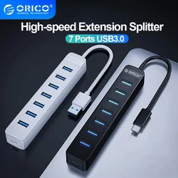 ORICO Hub USB 3.0 Tipo C Cuatro Puertos OTG Alta Velocidad MacBook Pro