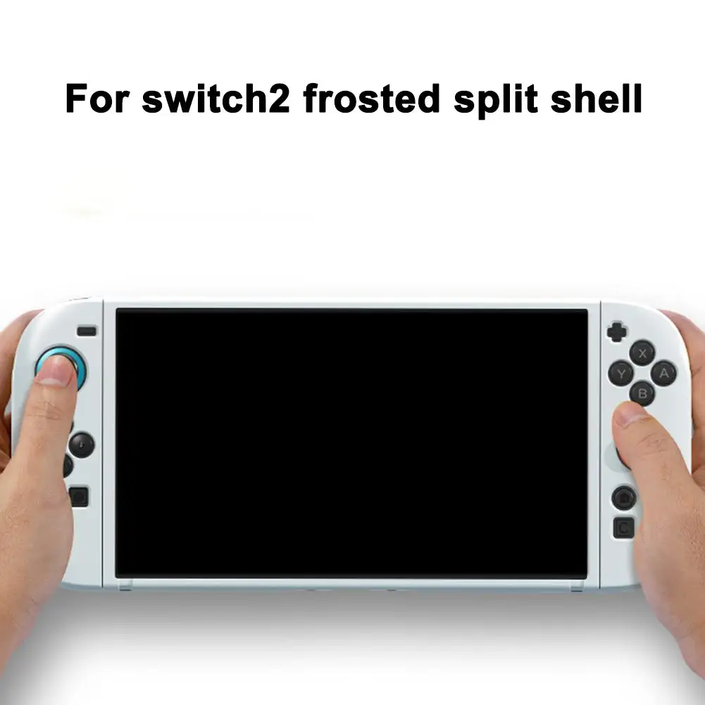 Para Switch 2 funda mate dividida TPU cubierta protectora transparente para Switch 2 carcasa suave a prueba de golpes con diseño antiarañazos - imagen 5