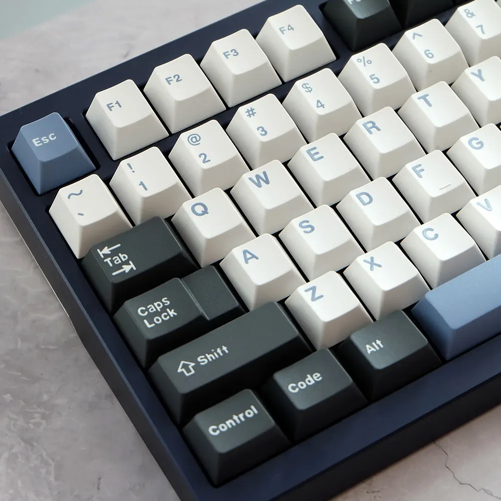 171 teclas GMK Arctic Keycaps ABS doble disparo Keycap Cherry perfil GMK Clone Caps para MX Switch Teclado mecánico para jugar Oficina - imagen 2