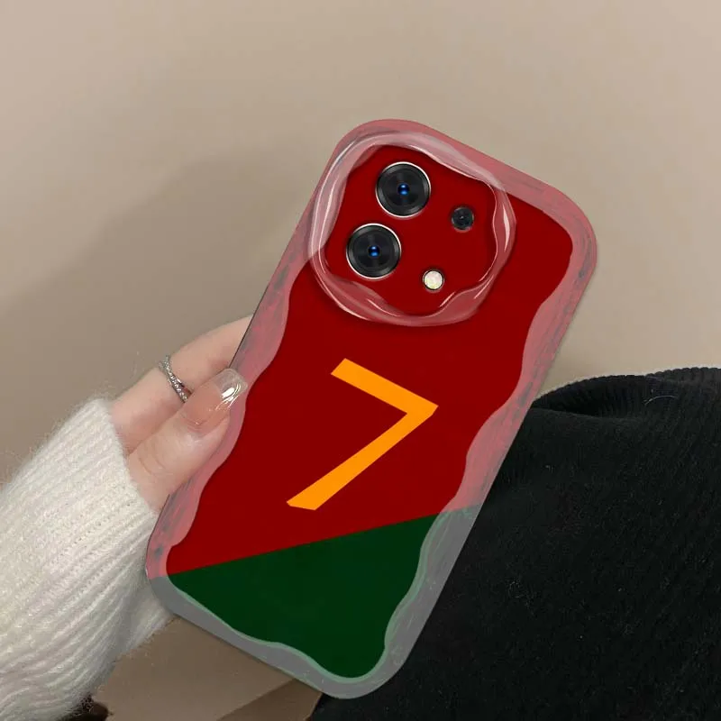 Funda de teléfono con estampado de leopardo de camuflaje para Xiaomi Redmi 9T 9A 9 9C 10 10C 12 13 13C 14C A2 A1 Plus K30 K40 K60 5G aceite ondulado - imagen 3