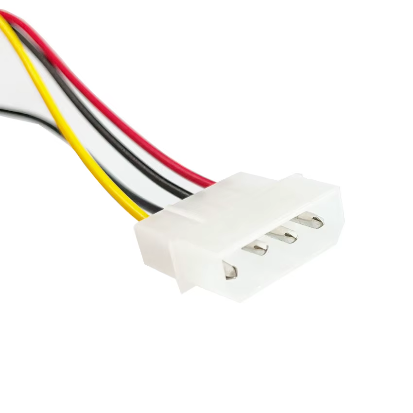 1/5/10 Uds 4Pin Molex a 3,5 unidad de disquete Fdd Cable de alimentación interno adaptador 20cm Cable de alimentación del adaptador 2021 - imagen 3