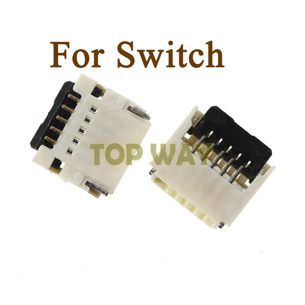 Piezas de repuesto para controlador de interruptor Nintend NS, enchufe de Joystick 3D de plástico, 10 Uds. - imagen 2