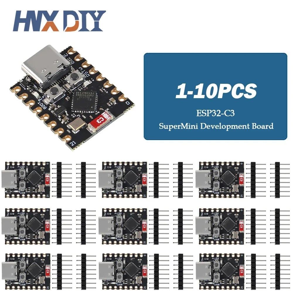 1-10 Uds. Placa de desarrollo ESP32-C3 ESP32 SuperMini Placa de desarrollo ESP32 Placa de desarrollo WiFi Bluetooth - imagen 2
