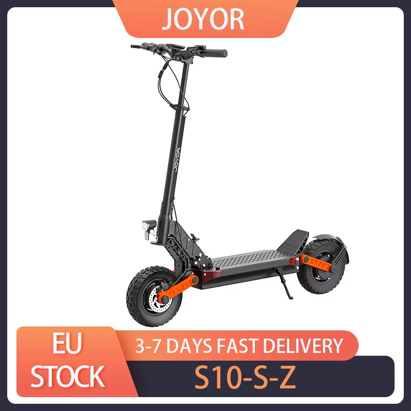 JOYOR-patinete eléctrico S10-S-Z, Scooter con neumáticos de aire de 10 pulgadas, batería de 60V y 18Ah, 2x1000W, Motor Dual, velocidad máxima de 65 Km/h, rango de 70-85KM, carga de 120KG