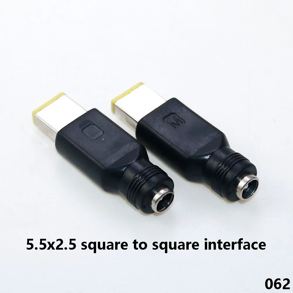 Adaptador de corriente para Lenovo ThinkPad, de 20V convertidor de potencia, CC de 5,5x2,1mm, 5,5x2,5mm, enchufe hembra a cuadrado, fuente de cargador, 1 ud. - imagen 5