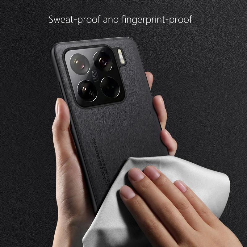 Funda para Xiaomi 15 Pro 5G 15Pro Xiomi cuero fibra de carbono protección de silicona dura a prueba de golpes funda de teléfono Xiaomi15Pro Shell - imagen 5