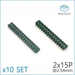 M5Stack Conector Macho y Hembra de 2,54 mm para Pines