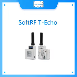 Módulo inalámbrico SoftRF t-echo NRF52840 LoRa SX1262 433/868/915MHz L76K GPS 1,54 Sensor BME280 de papel electrónico para Arduino