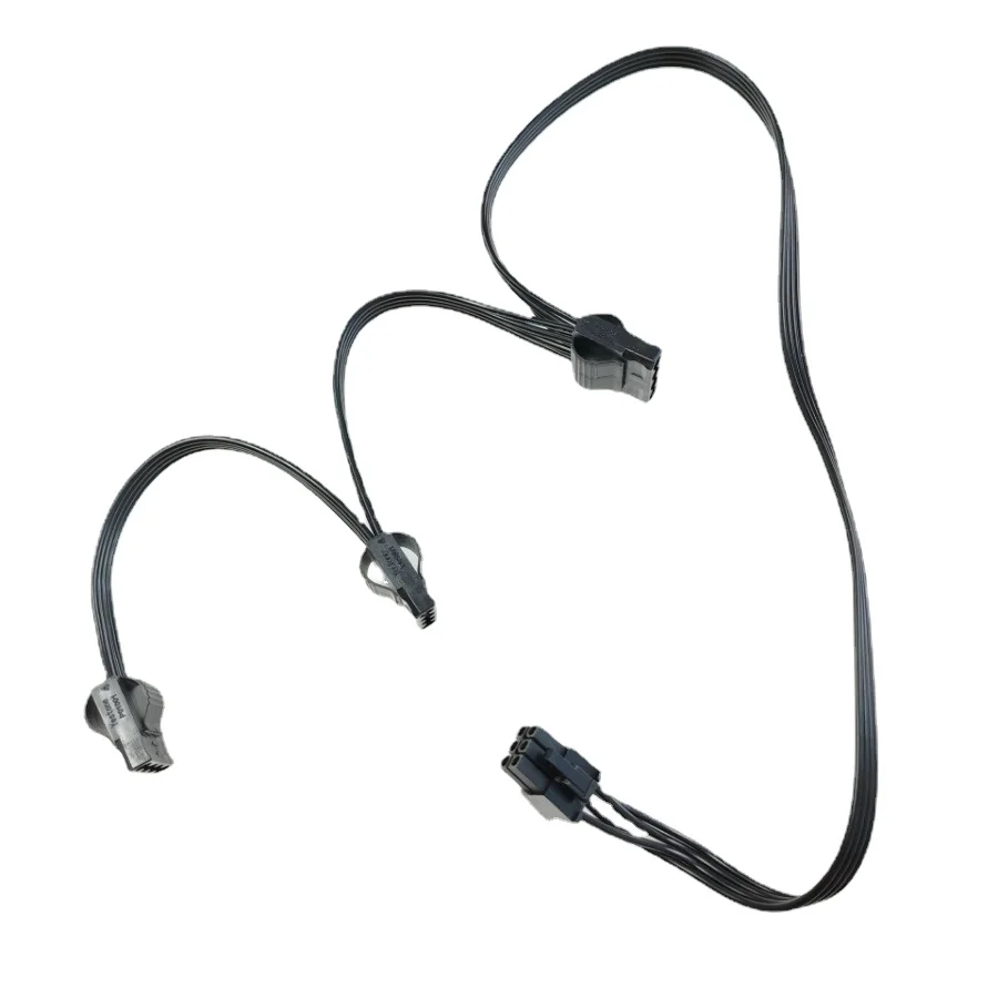 Computadora ATX de 6 pines a 3 puertos Molex IDE 4 pines HDD Cable de alimentación para módulo Tt Thermaltake TR2 RX500 RX-500 RX-500PP