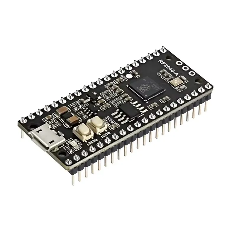 Placa de desarrollo de microcontrolador Raspberry Pi Pico RP2040-A, basada en procesador de doble núcleo RP2040 - imagen 4