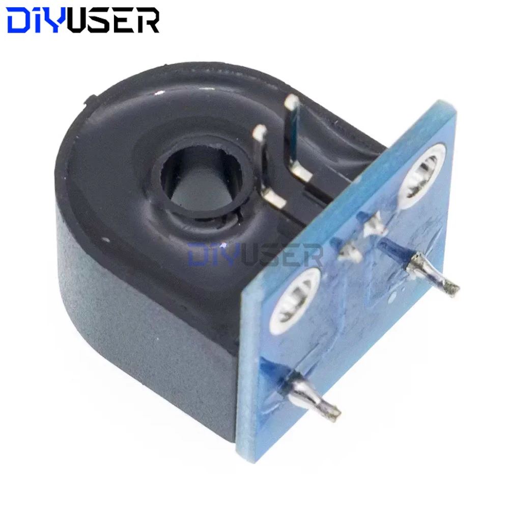 Placa de módulo de Sensor de transformador de corriente Micro CA monofásico de rango ZMCT103C 5A para Arduino 5A Max 3000V medida resina epoxi - imagen 4