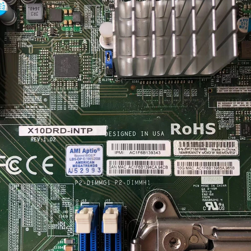 Procesador familiar E5-2600 v4/v3 de alta calidad DDR4 LGA2011 para placa base Supermicro X10DRD-iNTP