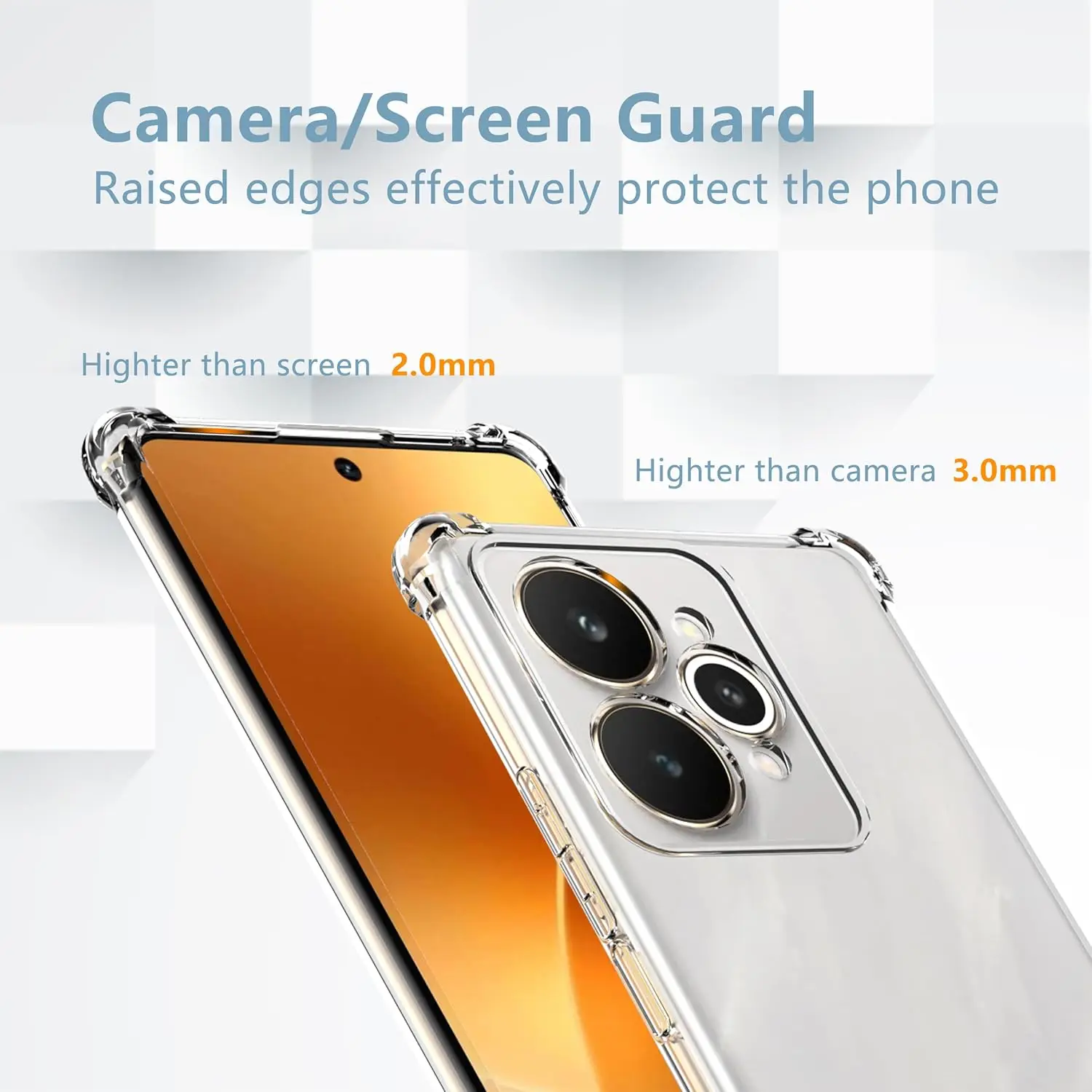 Funda transparente de TPU para Realme 15 Pro 15T 5G, funda protectora de cuatro esquinas a prueba de golpes, Fundas - imagen 3