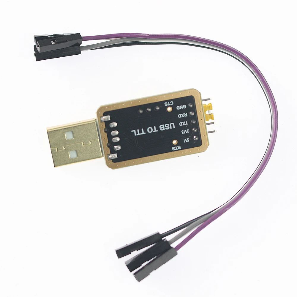 Módulo CH340E CH340 RS232 Módulo convertidor USB a TTL 3,3 V 5 V módulos de puerto serie USB con línea de descarga STC para Arduino - imagen 3
