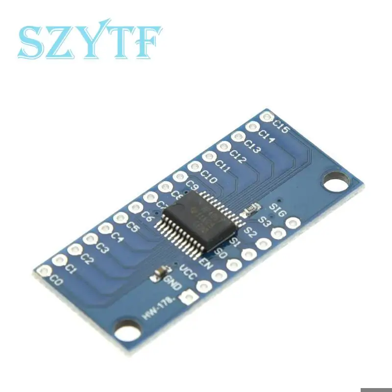CD74HC4067 CMOS de alta velocidad, multiplexor analógico de 16 canales - imagen 2