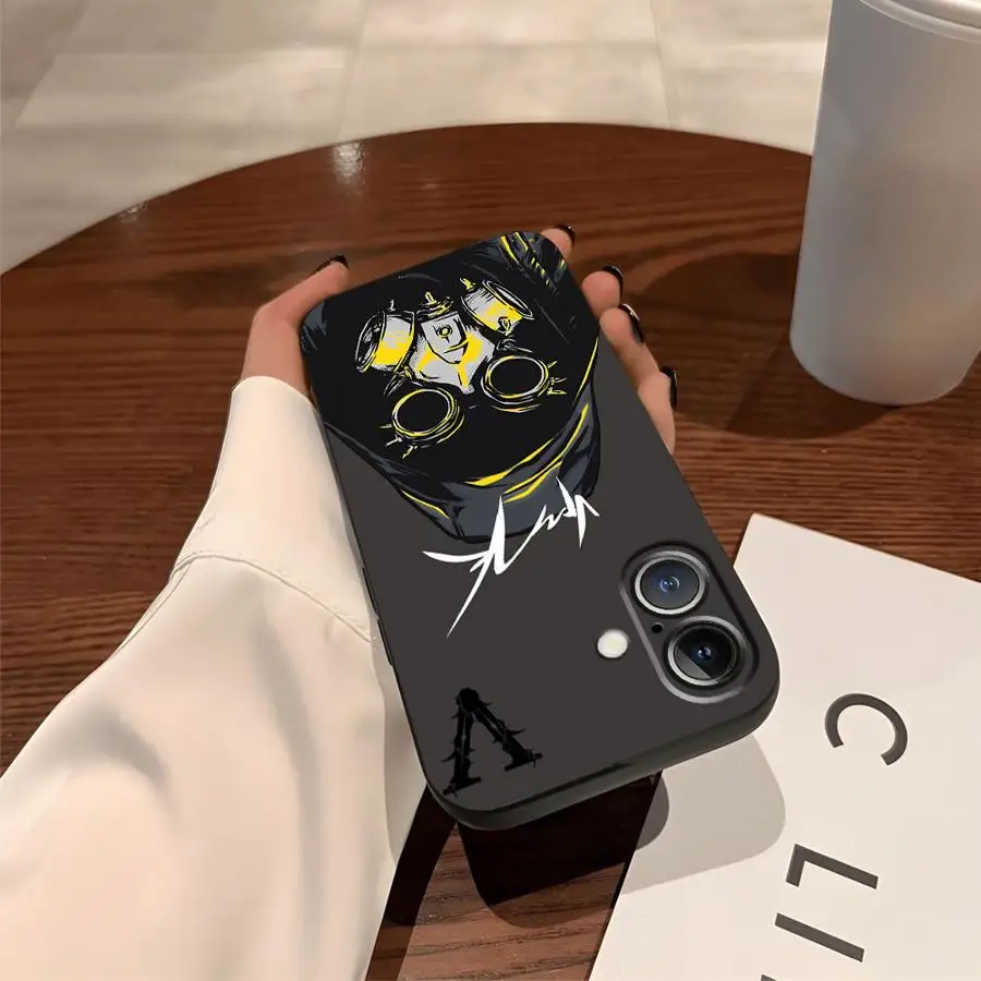 V-VrunkS Senior Funda de teléfono suave negra para iPhone 7 8 13 12 11 17 Pro Max 15 16 14 Plus 17Air XS Max XR - imagen 4