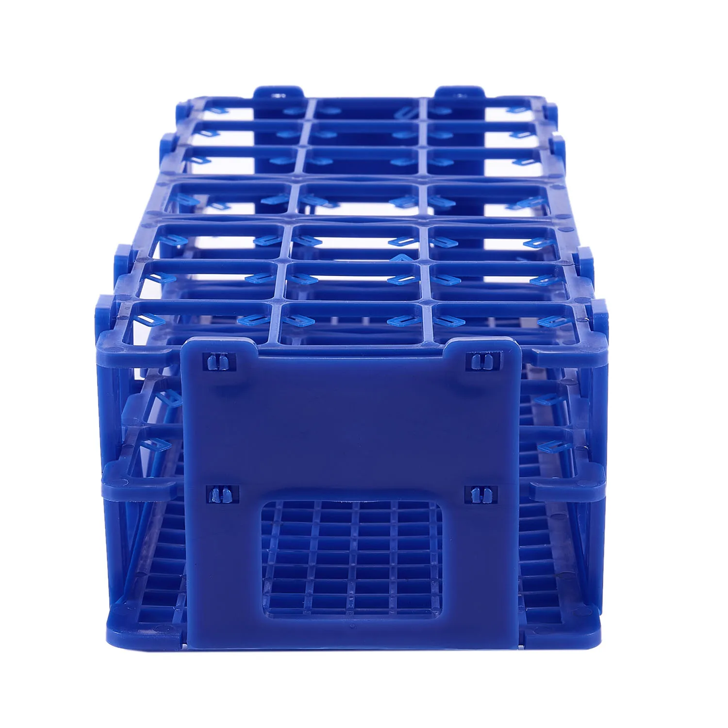 Caja de plástico azul con 21 agujeros, soporte para tubos de centrífuga de 50ML - imagen 5
