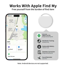 Localizador Bluetooth compatible con la app Buscar de Apple