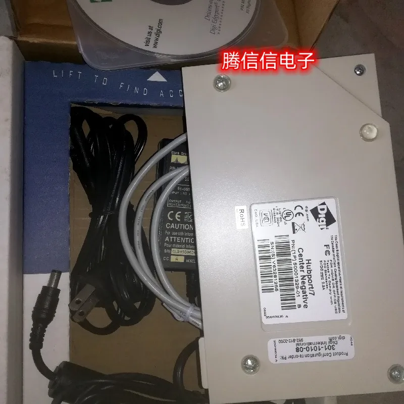 DIGI 301-1010-08 Hubport/7 negativo central