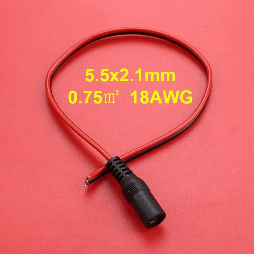 5.5x2.1 Female 18AWG