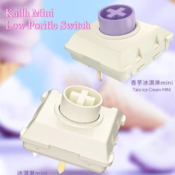 KAILH Mini Interruptor de Teclado Mecánico Lineal de Perfil Bajo