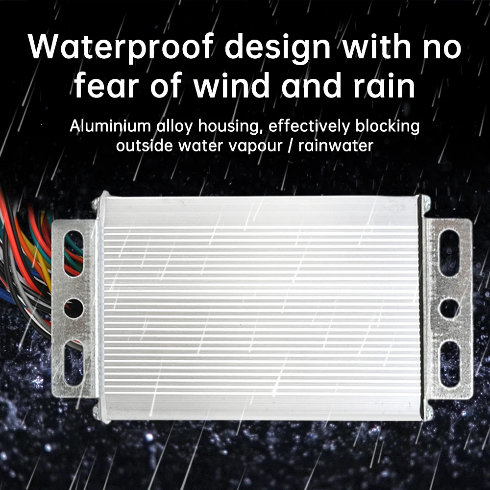 Controlador de Motor CC sin escobillas para bicicleta eléctrica, 36V/48V, 350W, accesorios para bicicleta eléctrica - imagen 4