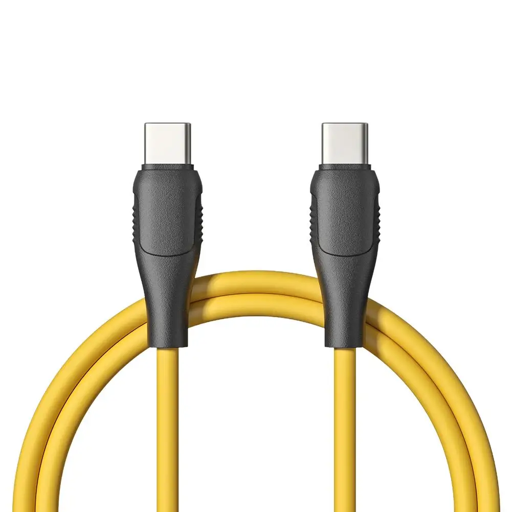 Cable de carga tipo C a tipo C de 1m, línea de datos 20w 2.4a para Poco, Cable Usb C de carga rápida, Cable de carga de datos tipo C Wir Z5q9 - imagen 4