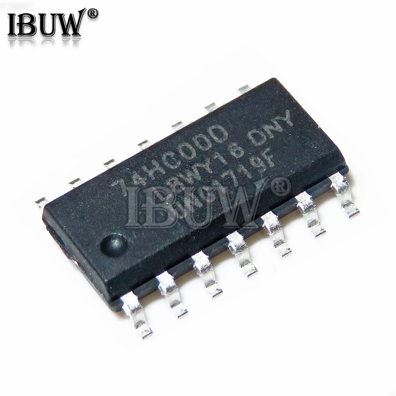 20 piezas 74HC00D 74HC04D 74HC125D 74HC138D SOP 74HC14D 74HC4050D 74HC4051D 74HC4052D 74HC595D SMD nuevo y original - imagen 3