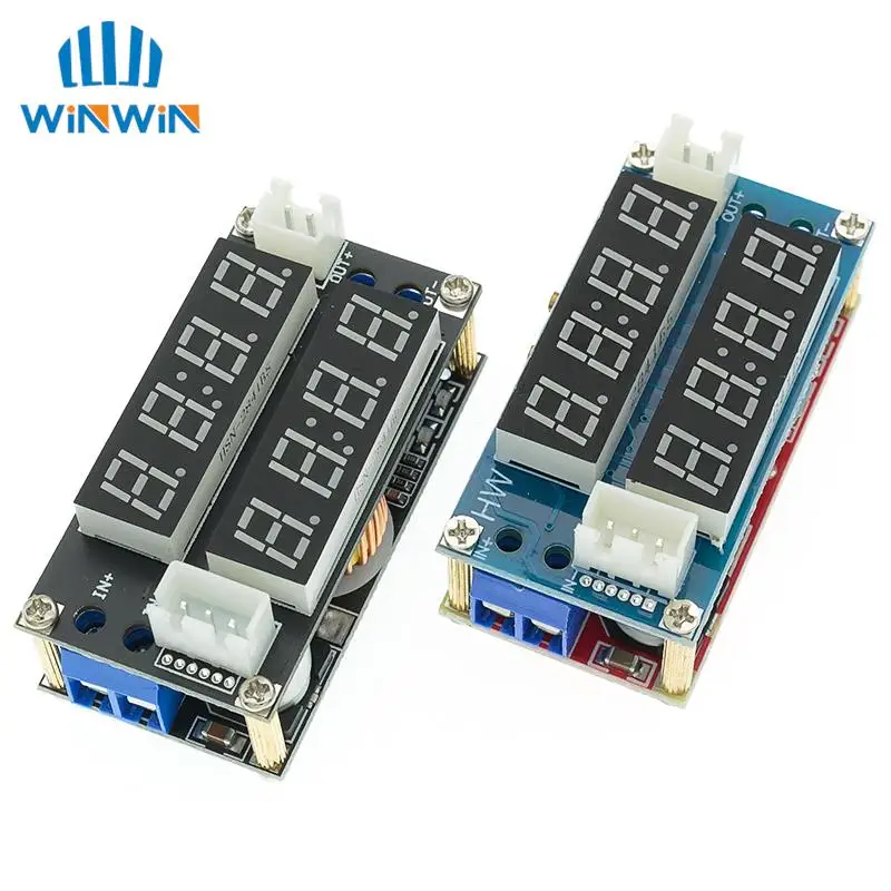 Módulo de carga reductor XL4015 5A de Potencia ajustable CC/CV, controlador LED, voltímetro, amperímetro, corriente constante, voltaje constante, 1 piezas - imagen 3