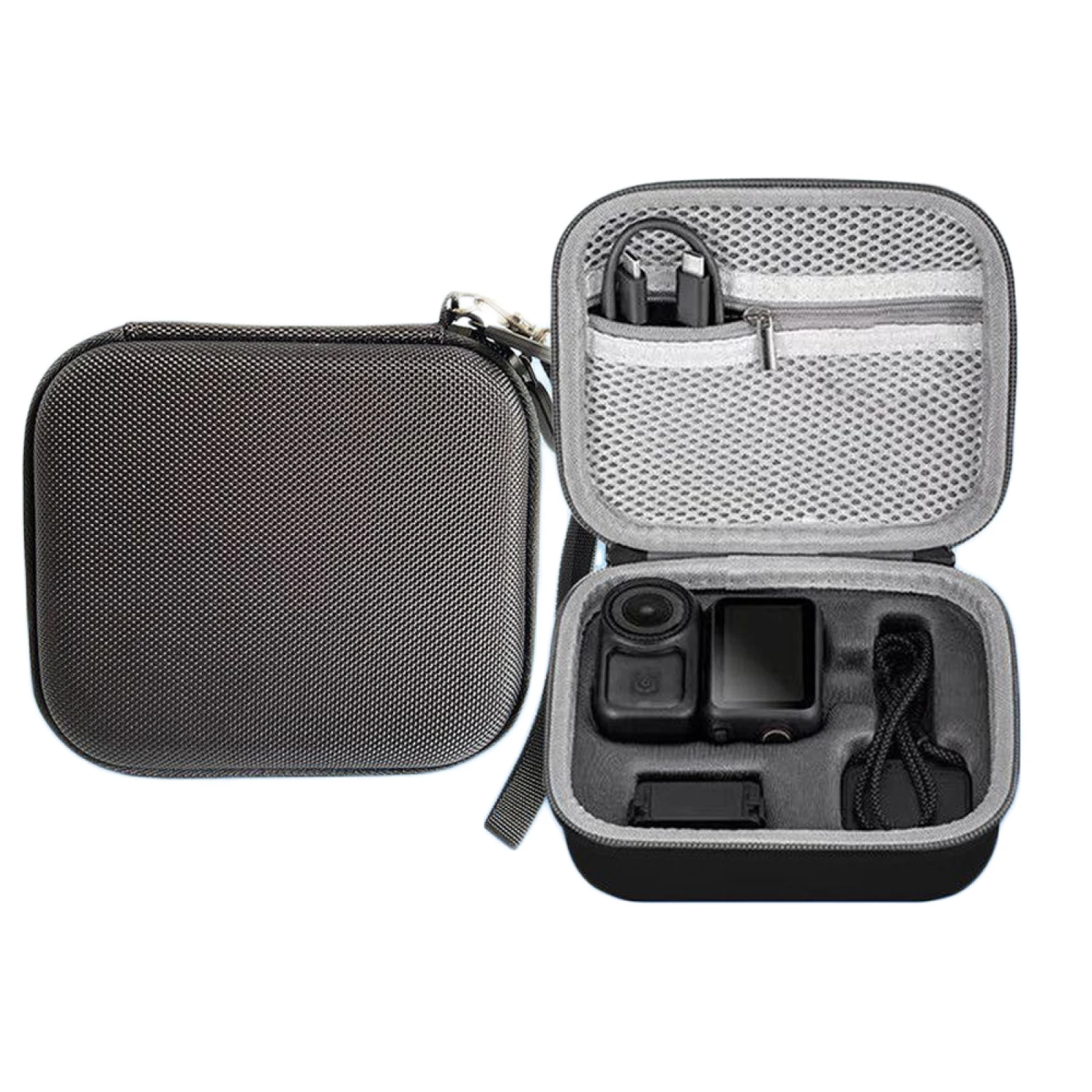 Bolsa de almacenamiento portátil para DJI Osmo Nano, Estuche de transporte de viaje, tela Oxford + EVA + Lycra, impermeable para accesorios DJI Osmo Nano - imagen 3