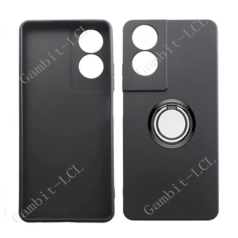 Para TCL 50 5G 50 XE NXTPAPER 5G TCL50 50XE 5G soporte de anillo trasero funda de teléfono de silicona suave TPU Original a prueba de golpes - imagen 3