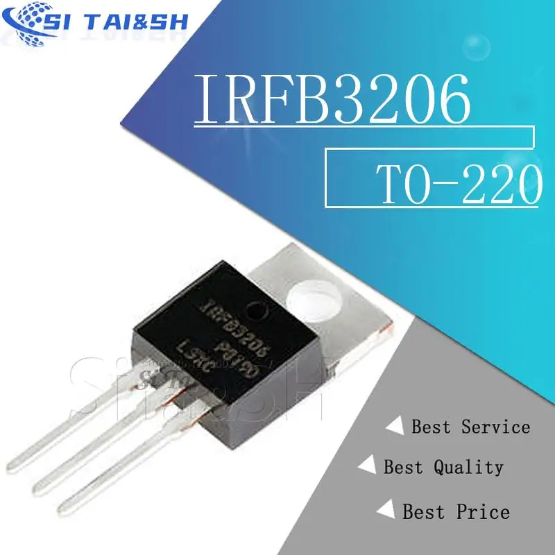 10 piezas IRFB3206 TO-220 FB3206 TO220 IRFB3206PBF IRF3206 MOS 210A 60V