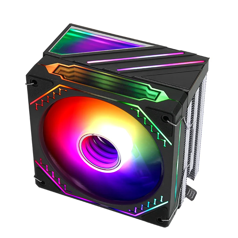 El ventilador silencioso de CPU de tubo de cobre Lanshuo 6 de 120MM es adecuado para LGA 1200, 1150, 1155, AMD, AM4, 1700, ventilador de refrigeración X79 X99 2011 - imagen 4