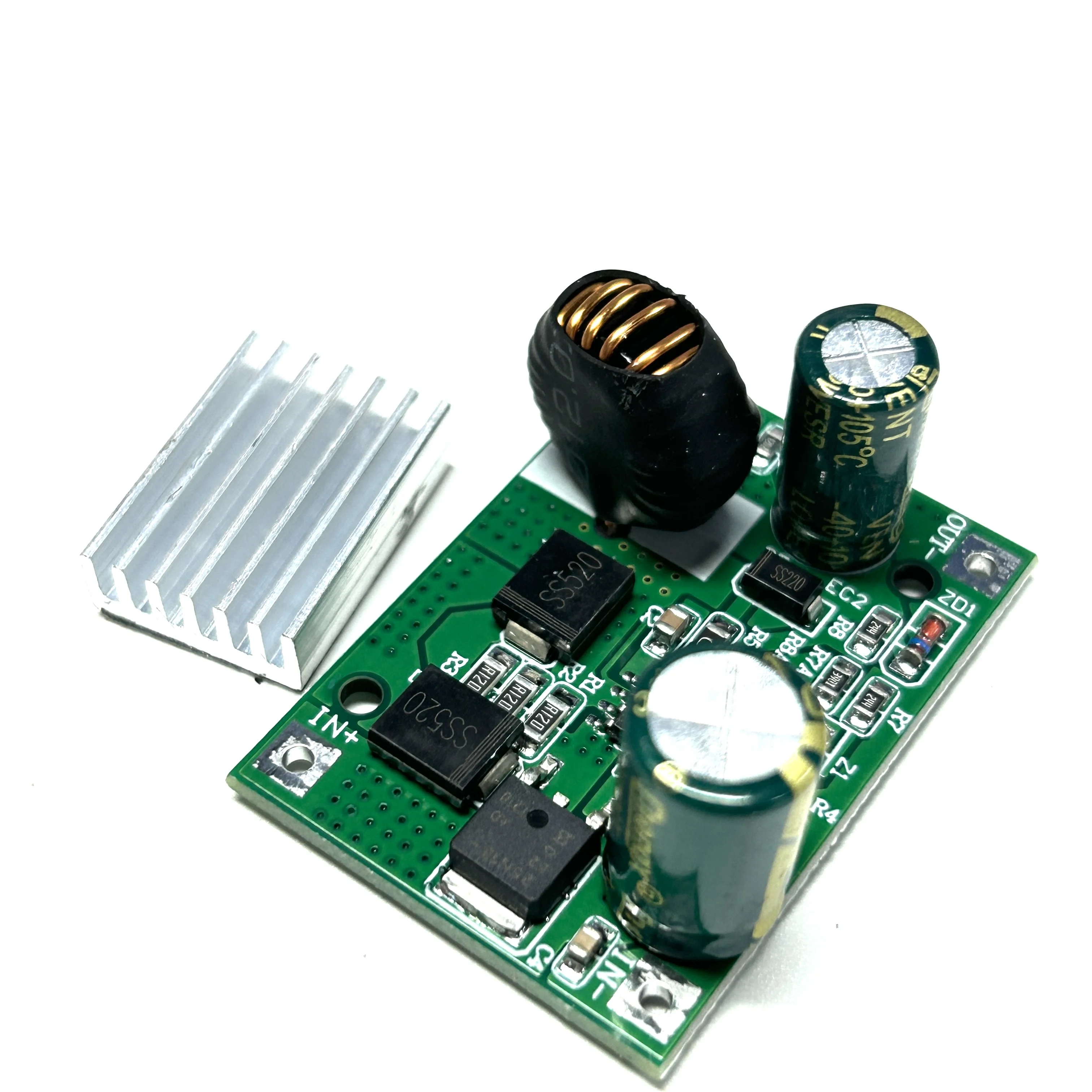 Módulo de alimentación reductor de CC, entrada de amplio voltaje a 5V, 12V, alta corriente, 3A, 9-120V, 100V, 96V, 84V, 72V, 24V - imagen 2