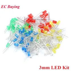Diodos LED 3 mm – Kit surtido de colores