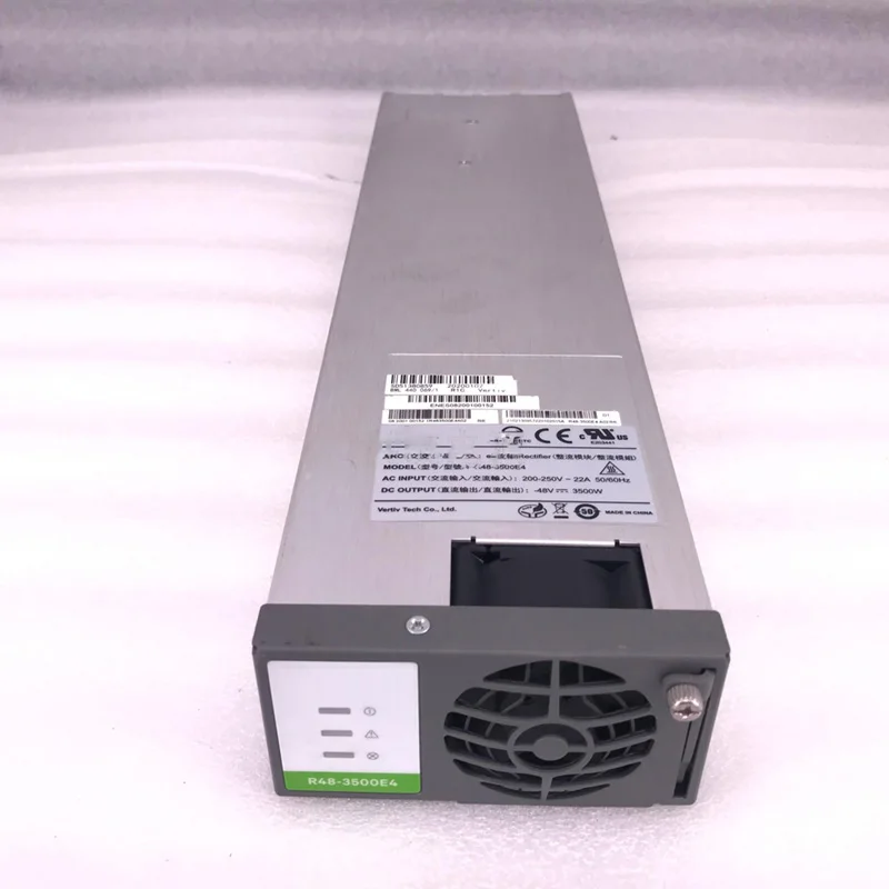 R48-3500E4 48V/3500W para módulo rectificador de potencia de comunicación de alta eficiencia Vertiv antes del envío prueba perfecta