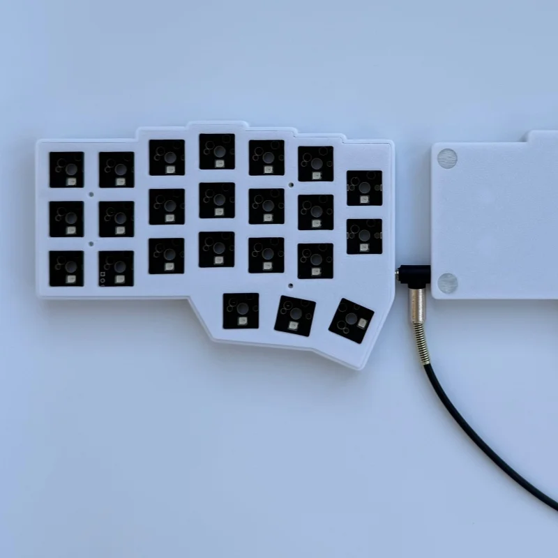 Core Crkbd V4.1 Kit de teclado dividido Qmk Vial cambiar teclas personalizado Cherry Rgb Hot Plug teclado mecánico de personalización ergonómica - imagen 5