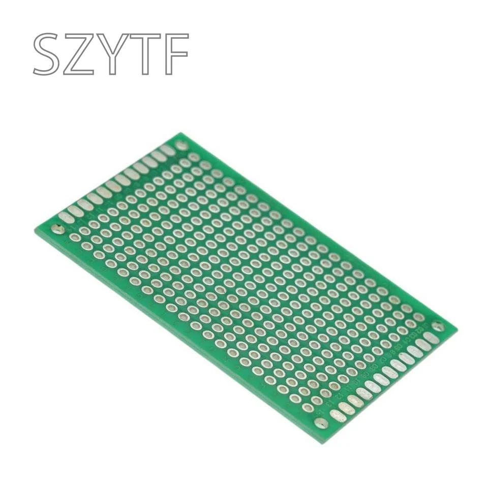 10 unidades/lote Placa de estaño de pulverización de lado 4x6cm material de fibra de vidrio experimental espesor 1,6 MM placa PCB - imagen 4