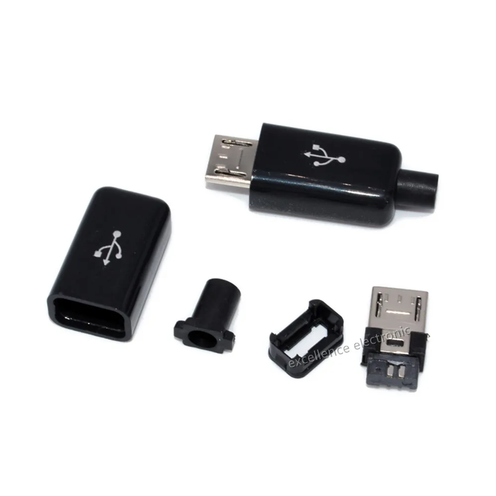 Black Micro 6mm Plug