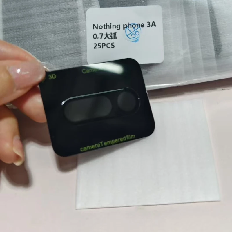 Protector de lente de cámara para nada teléfono 3A, película de lente de 3 piezas, pantalla de seda, película de lente antirreflectante para No Thing Phone 3 A Pro