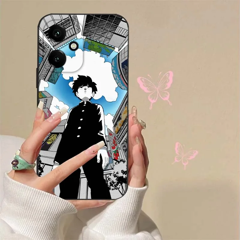 Funda de Anime Mob Psycho 100 para Honor Play 5T 50 4T 40 5 4 3 30 20 Magic7 Magic6 Magic5 Lite Pro Plus Youth 5G - imagen 5
