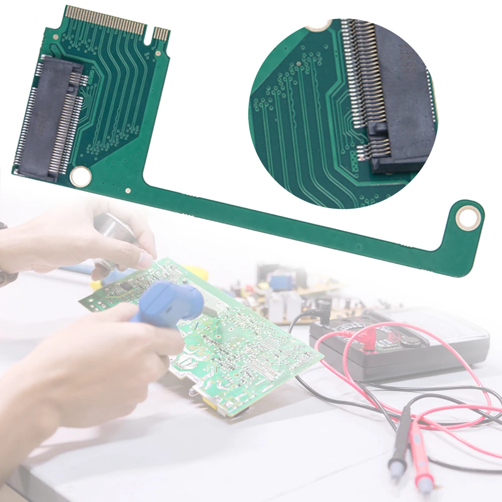 Placa de transferencia portátil de 90 grados, adaptador de tarjeta de transferencia M.2 NVME, convertidor para ASUS Rog Ally, accesorios de disco duro M2 modificados - imagen 3